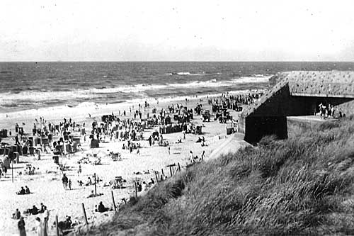 bunker op het strand