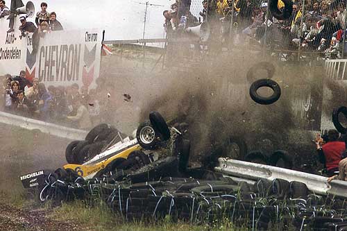 crash van Renee Arnouk in 1982